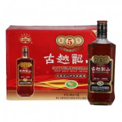 古越龙山 金5年中央库藏酒 500ml*12