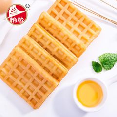怡鹭原味华夫饼整箱590g早餐代餐网红休闲零食充饥夜宵土味零食品